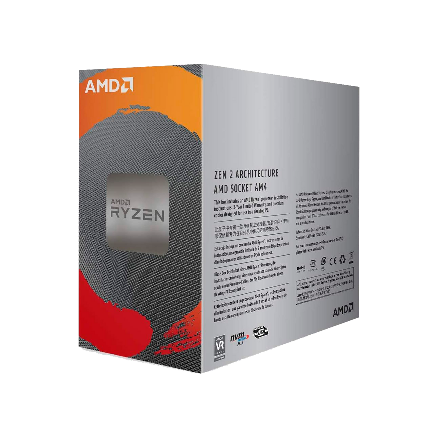 PROCESADOR AMD RYZEN 5 3600 SOCKET AM4