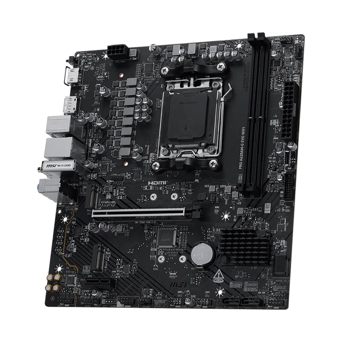 TARJETA MADRE MSI PRO A620AM-G EVO WIFI AM5