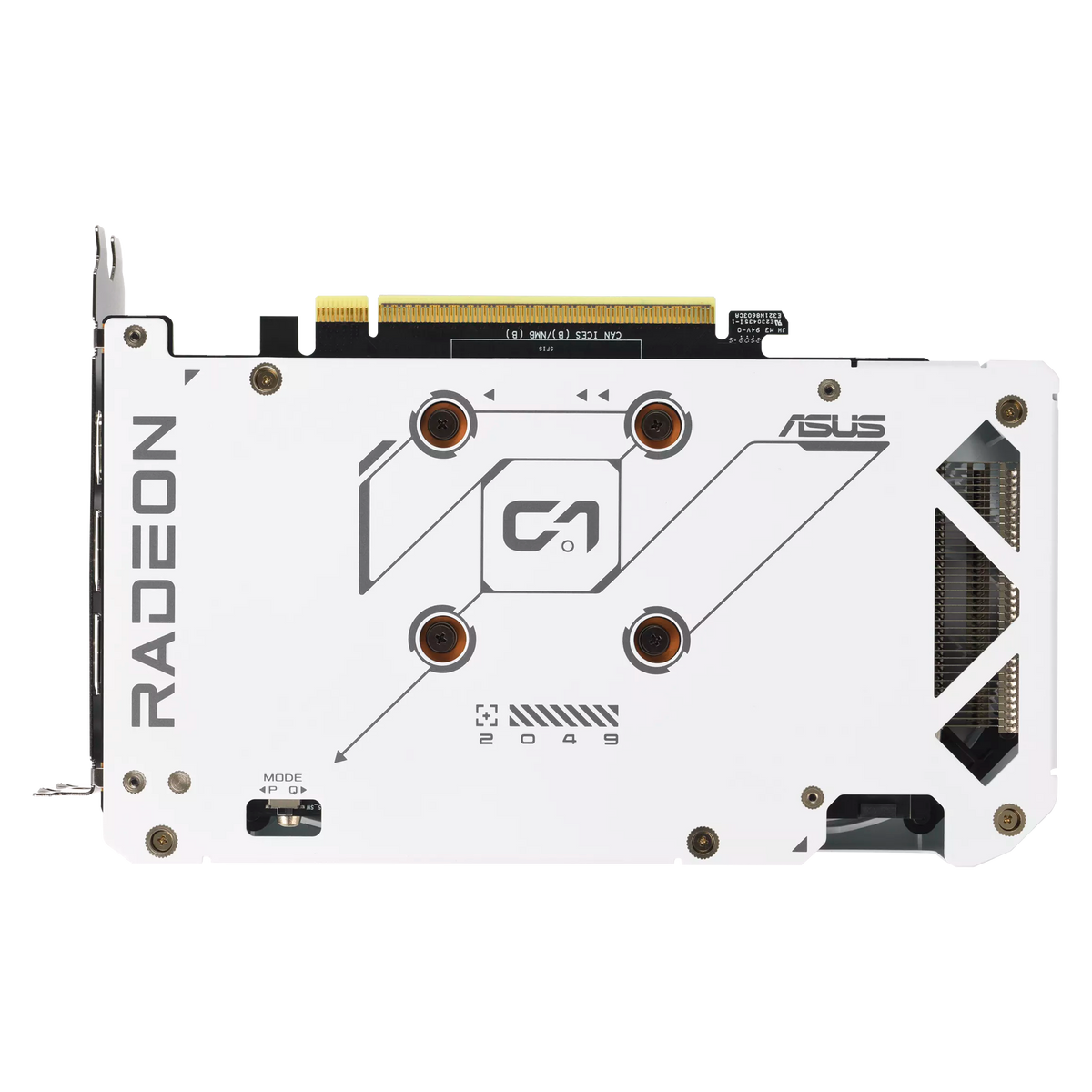 TARJETA DE VIDEO ASUS AMD RX 9060 XT OC EDITION 16GB DUAL BLANCA