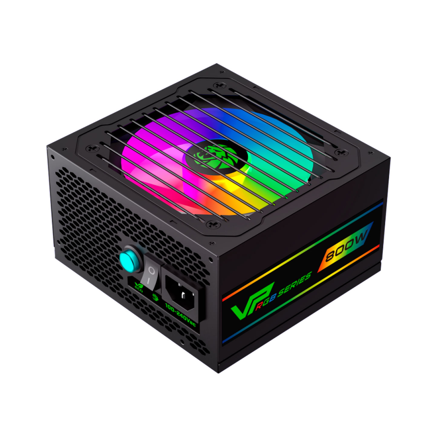 FUENTE CERTIFICADA GAMEMAX 800W VP 800 RGB 80+ BRONCE