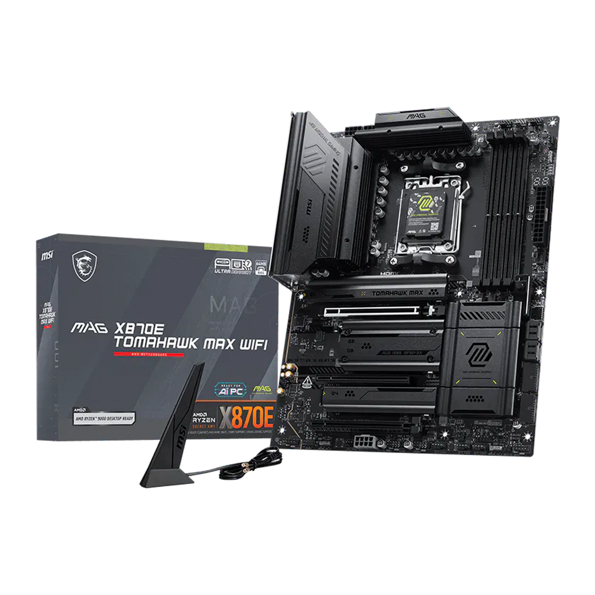 TARJETA MADRE MSI MAG X870E TOMAHAWK MAX WIFI AM5