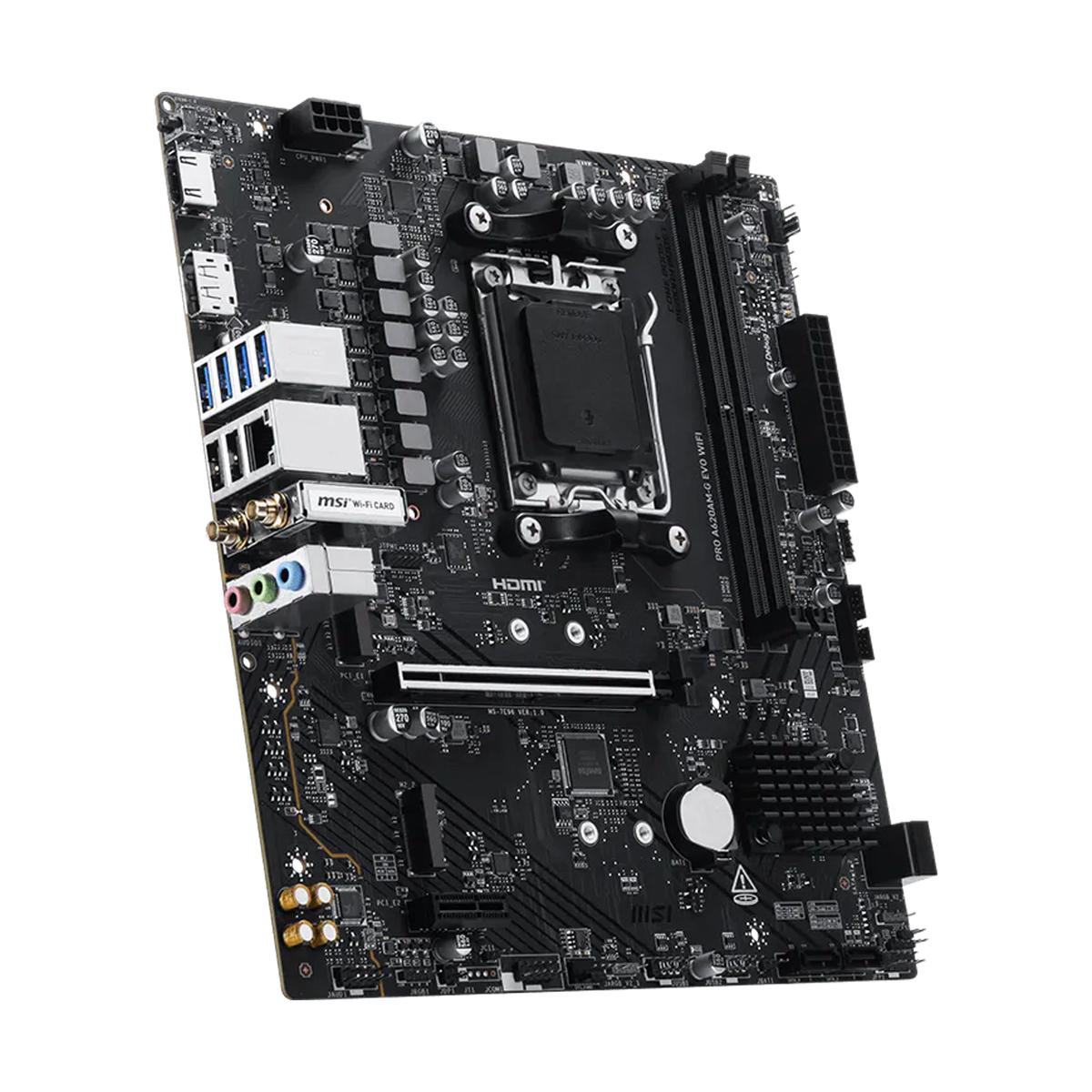 TARJETA MADRE MSI PRO A620AM-G EVO WIFI AM5