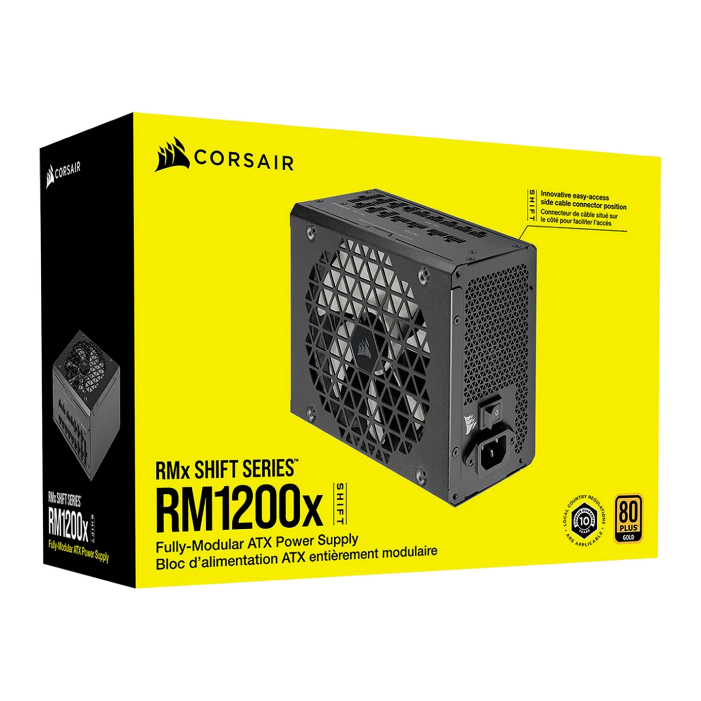 FUENTE DE PODER CORSAIR 1200W GAMING RM1200X GOLD