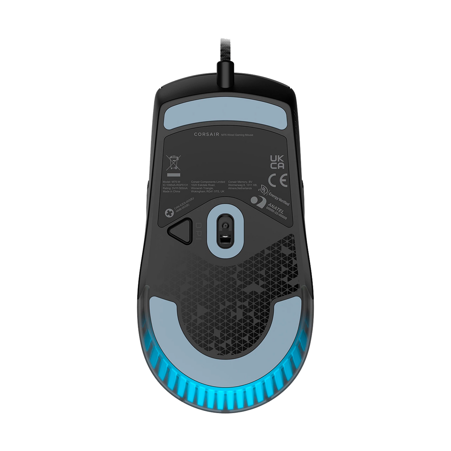 MOUSE CORSAIR GAMING M75 LIGHTWEIGHT USB