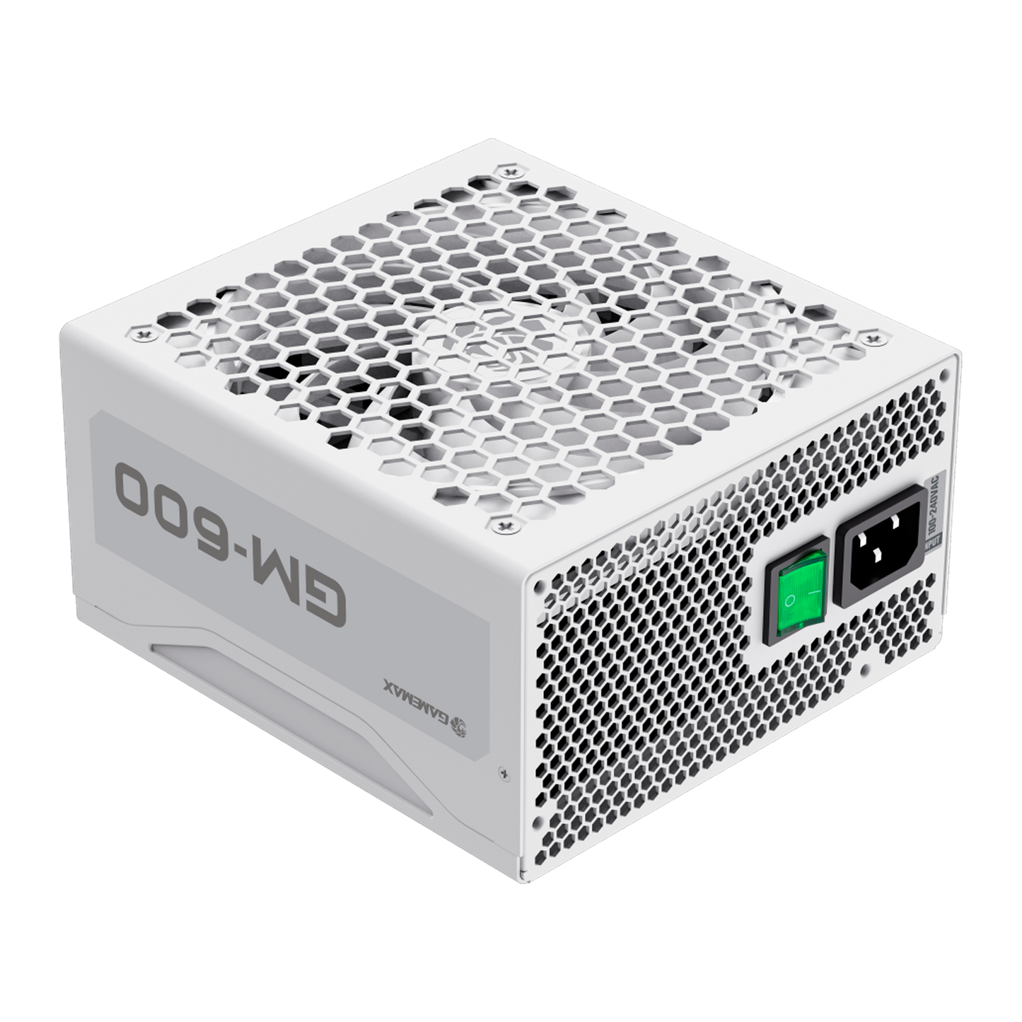 FUENTE CERTIFICADA GAMEMAX 600W GM-600 80+ BRONCE BLANCA