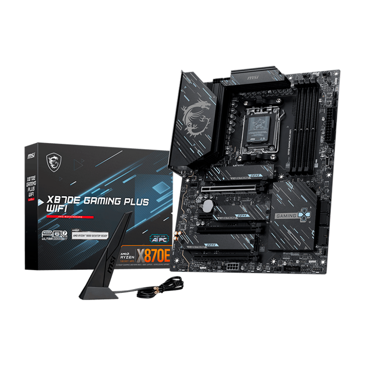 TARJETA MADRE MSI X870E GAMING PLUS WIFI AM5