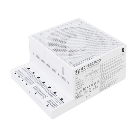 FUENTE CERTIFICADA 1300W LIAN LI EG1300P ATX 3.1 80 PLUS PLATINIUM BLANCA
