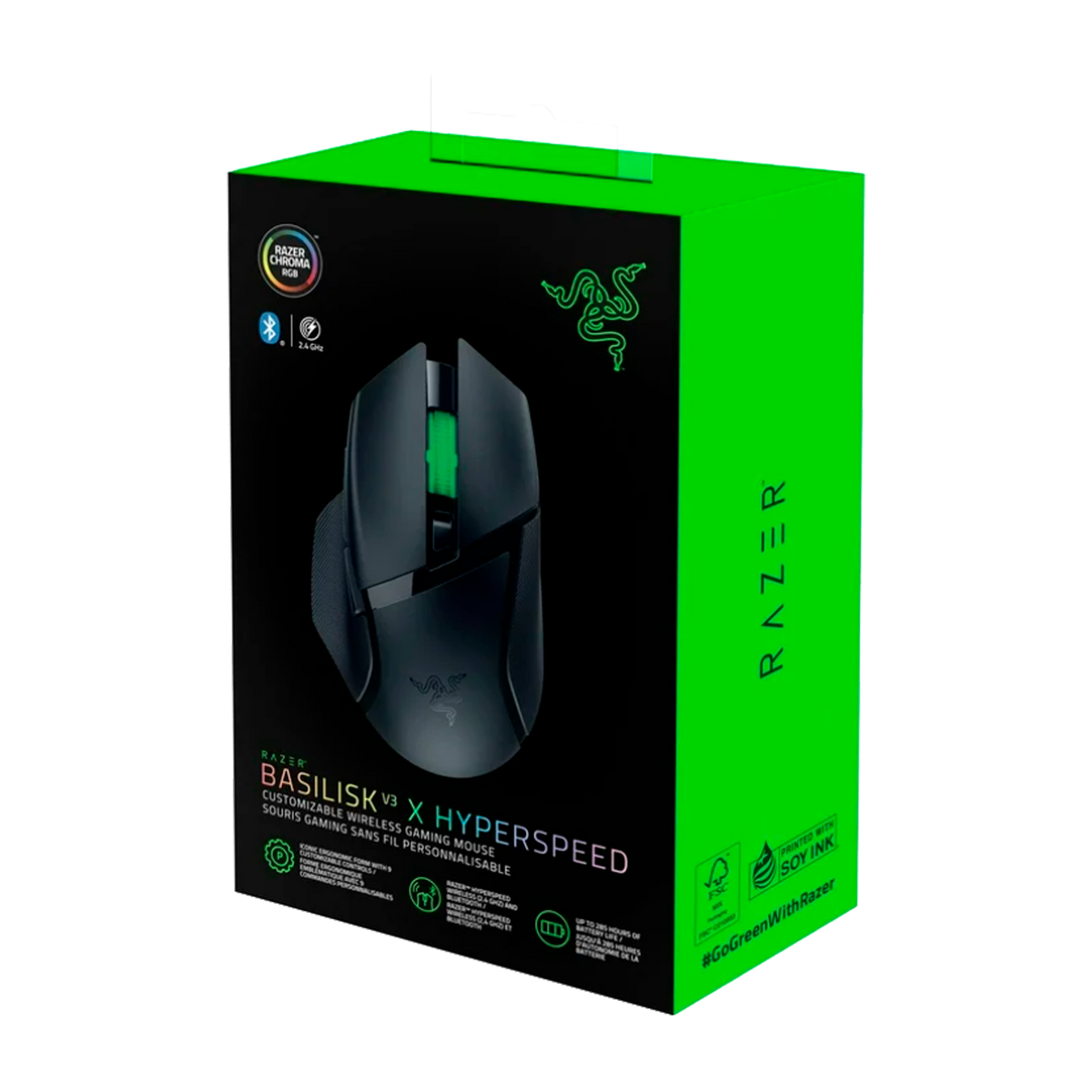 MOUSE RAZER GAMING BASILISK V3 X HYPERSPEED INALAMBRICO