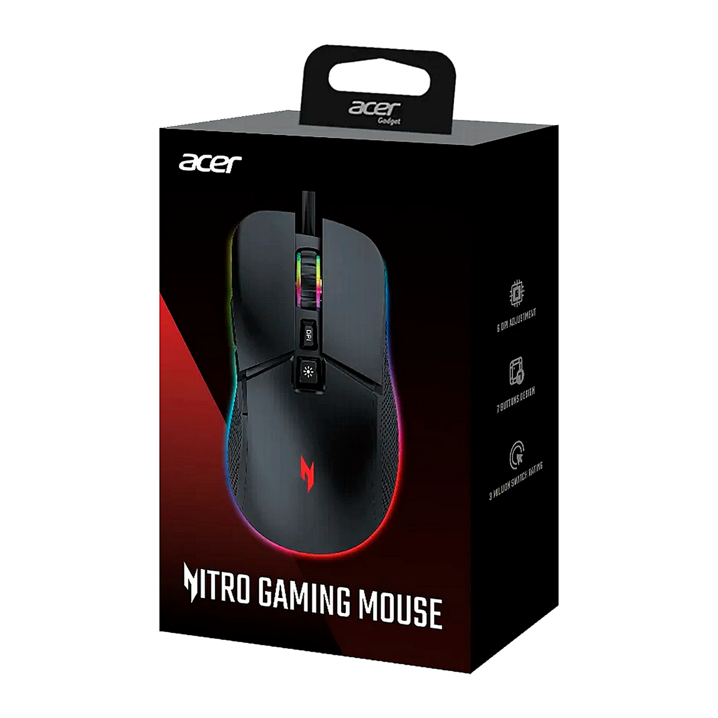 MOUSE ACER GAMING NITRO OMW314 USB