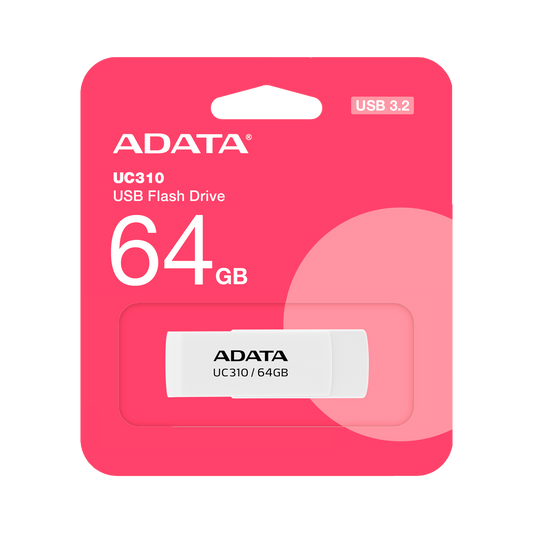 PENDRIVE 64GB ADATA UC310 BLANCO