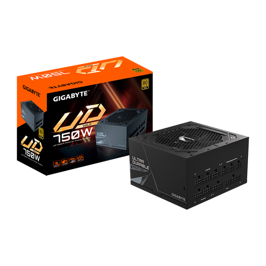 FUENTE CERTIFICADA 750W GIGABYTE UD750GM 80 PLUS GOLD