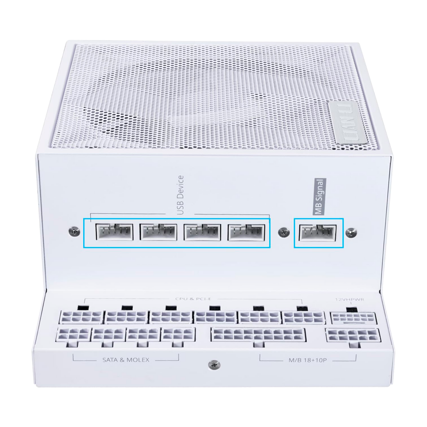 FUENTE CERTIFICADA 1300W LIAN LI EG1300P ATX 3.1 80 PLUS PLATINIUM BLANCA