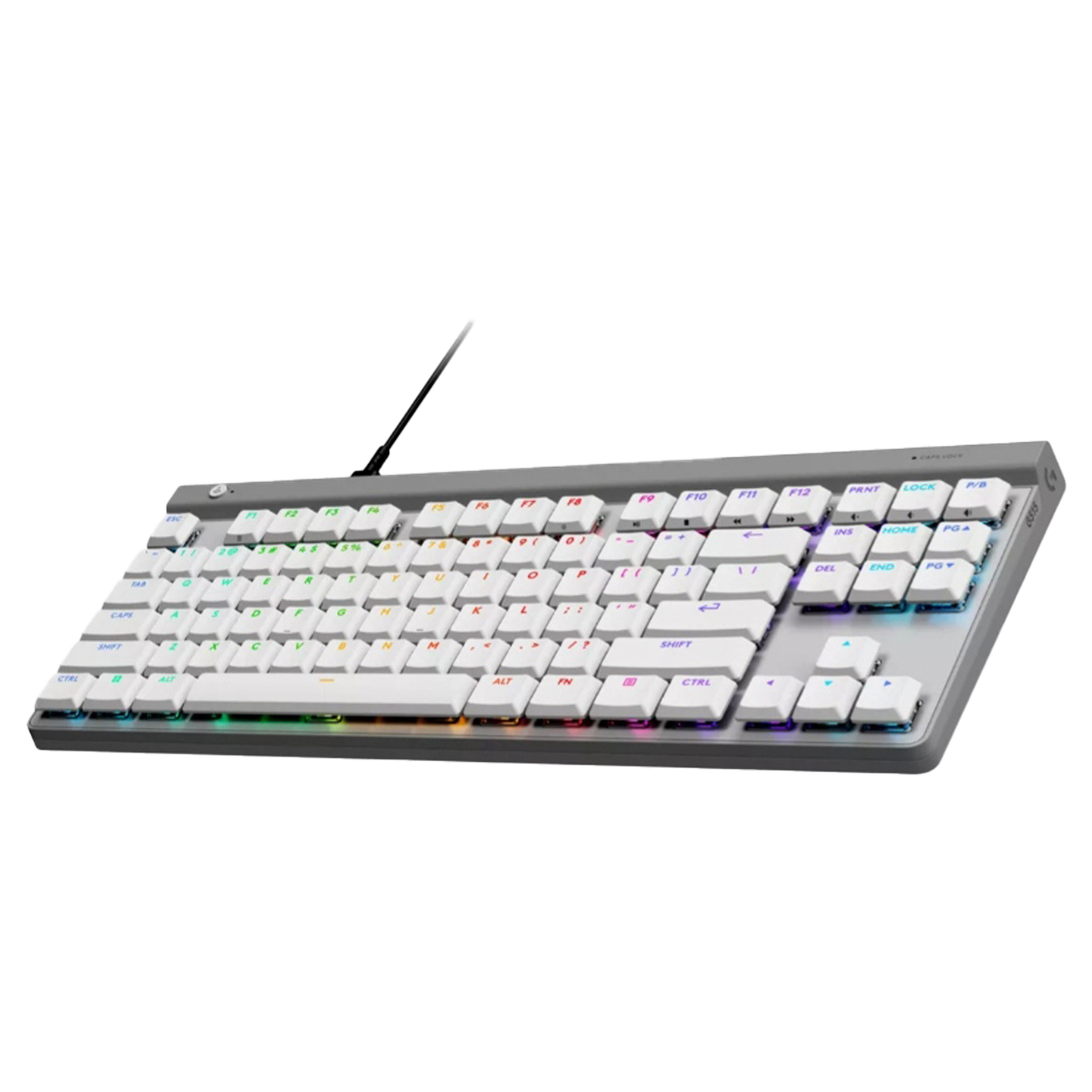 TECLADO LOGITECH GAMING G515 TKL NEGRO USB BLANCO