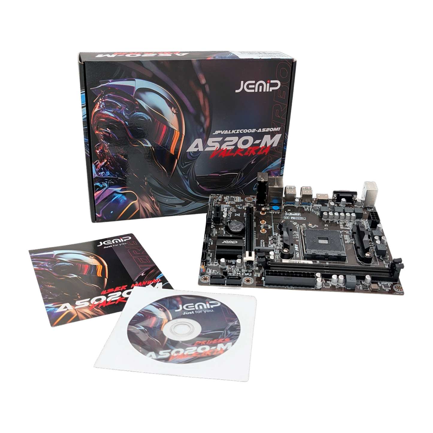 TARJETA MADRE JEMIP VALKIRIA A520M GAMING AM4