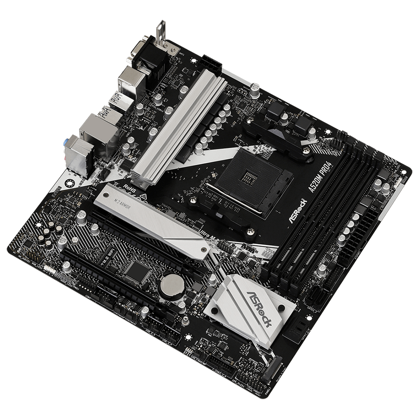 TARJETA MADRE ASROCK A520M PRO4 AM4