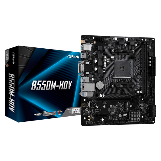 TARJETA MADRE ASROCK B550M-HDV AM4