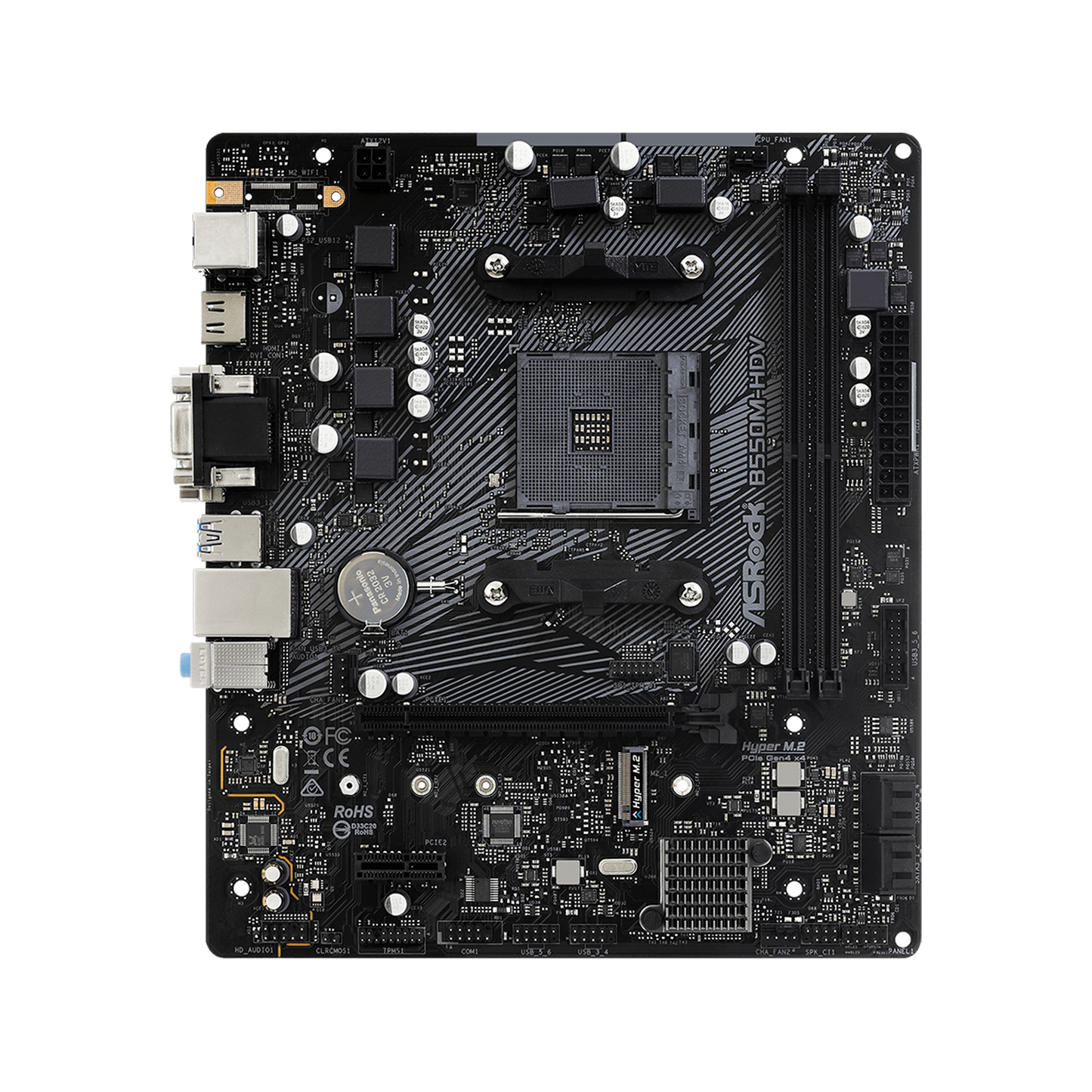 TARJETA MADRE ASROCK B550M-HDV AM4
