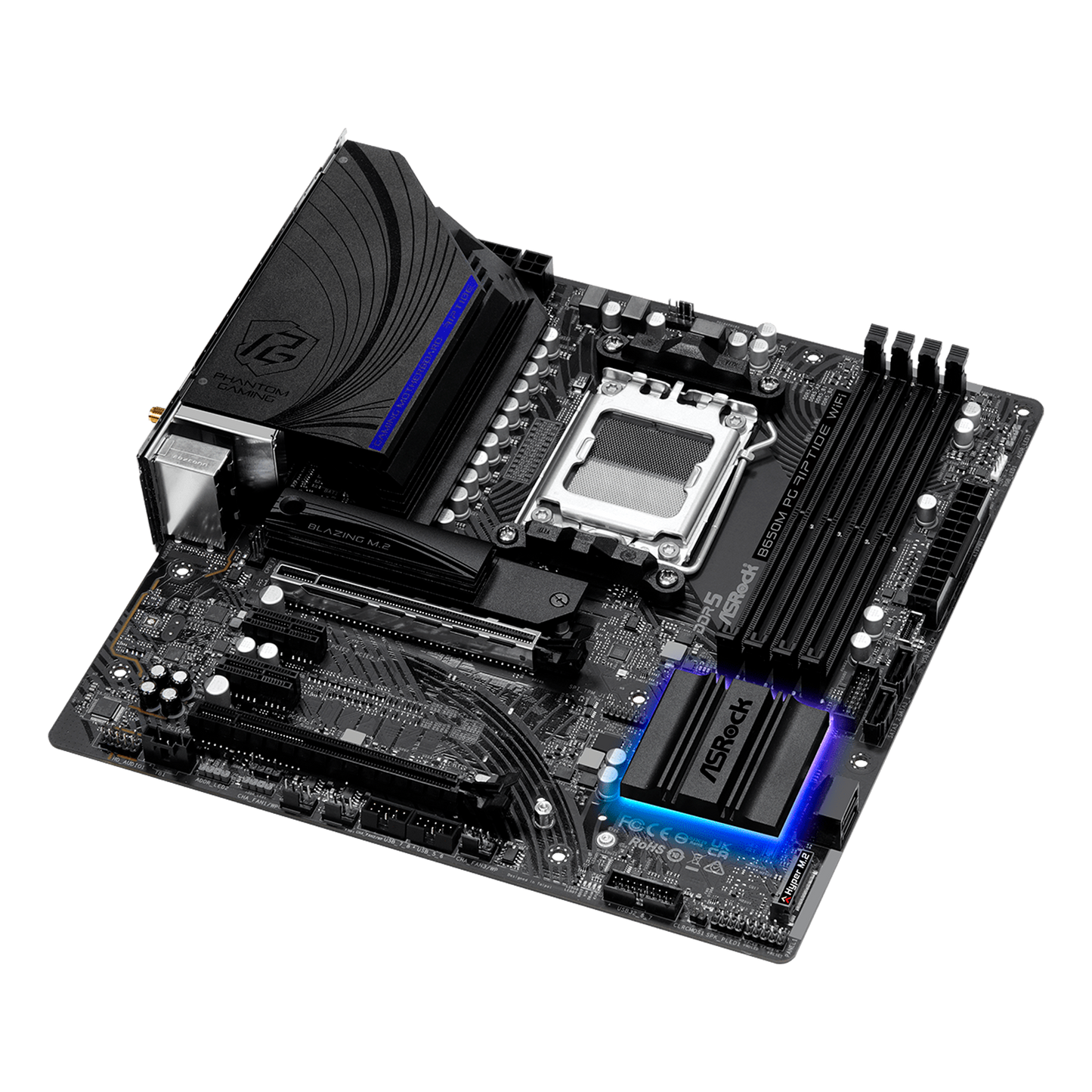 TARJETA MADRE ASROCK B650M PG RIPTIDE WIFI AM5