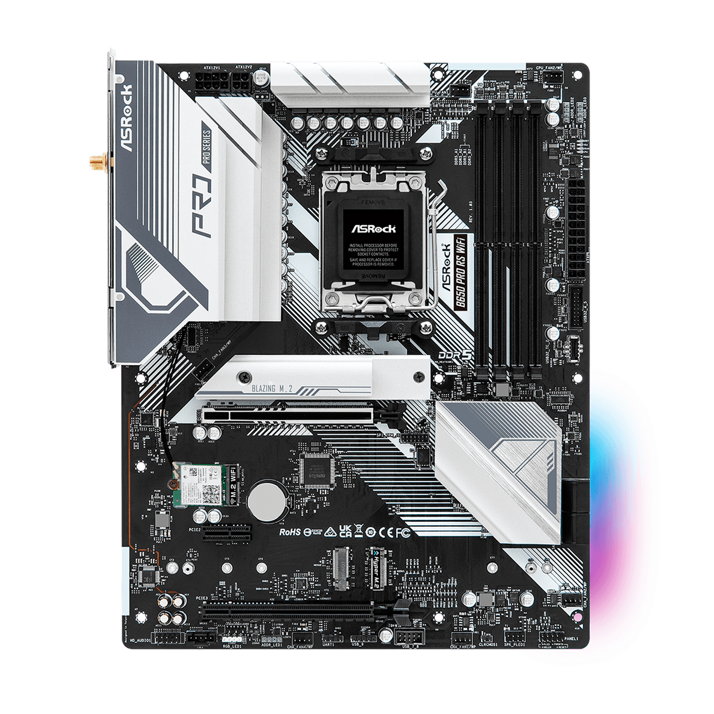 TARJETA MADRE ASROCK B650 PRO RS AM5