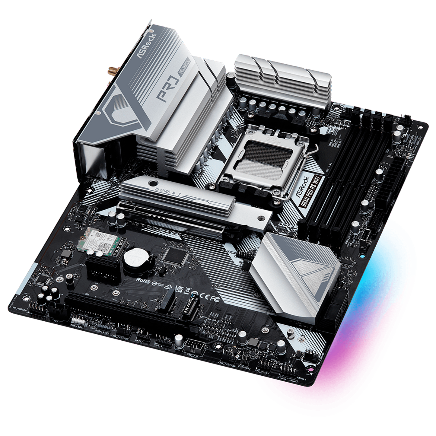 TARJETA MADRE ASROCK B650 PRO RS AM5