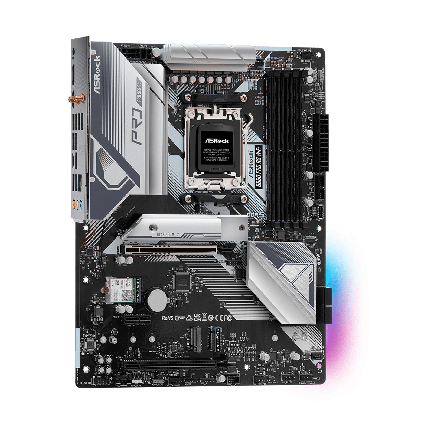 TARJETA MADRE ASROCK B650 PRO RS AM5