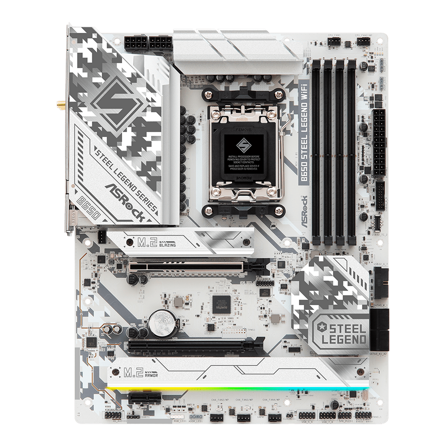 TARJETA MADRE ASROCK B650 STEEL LEGEND WIFI AM5