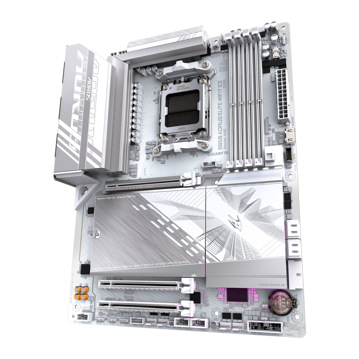 TARJETA MADRE GIGABYTE B850 AORUS ELITE WIFI7 ICE AM5