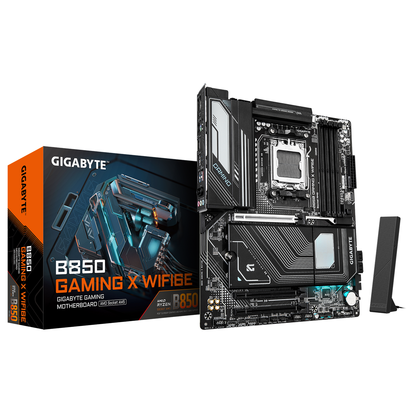 TARJETA MADRE GIGABYTE B850M GAMING X WIFI6E AM5