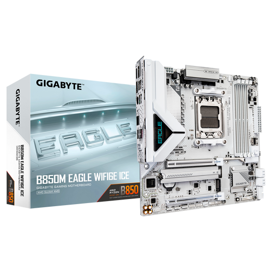 TARJETA MADRE GIGABYTE B850M EAGLE WIFI6E ICE AM5