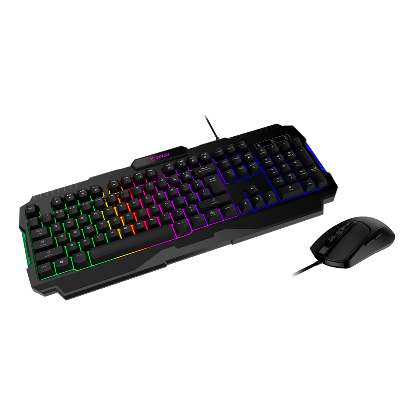 COMBO TECLADO MOUSE MSI GAMING FORGE GK100 ESPAÑOL