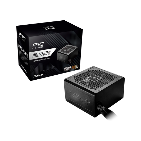 FUENTE DE PODER ASROCK 750W PRO-750B NO MODULAR