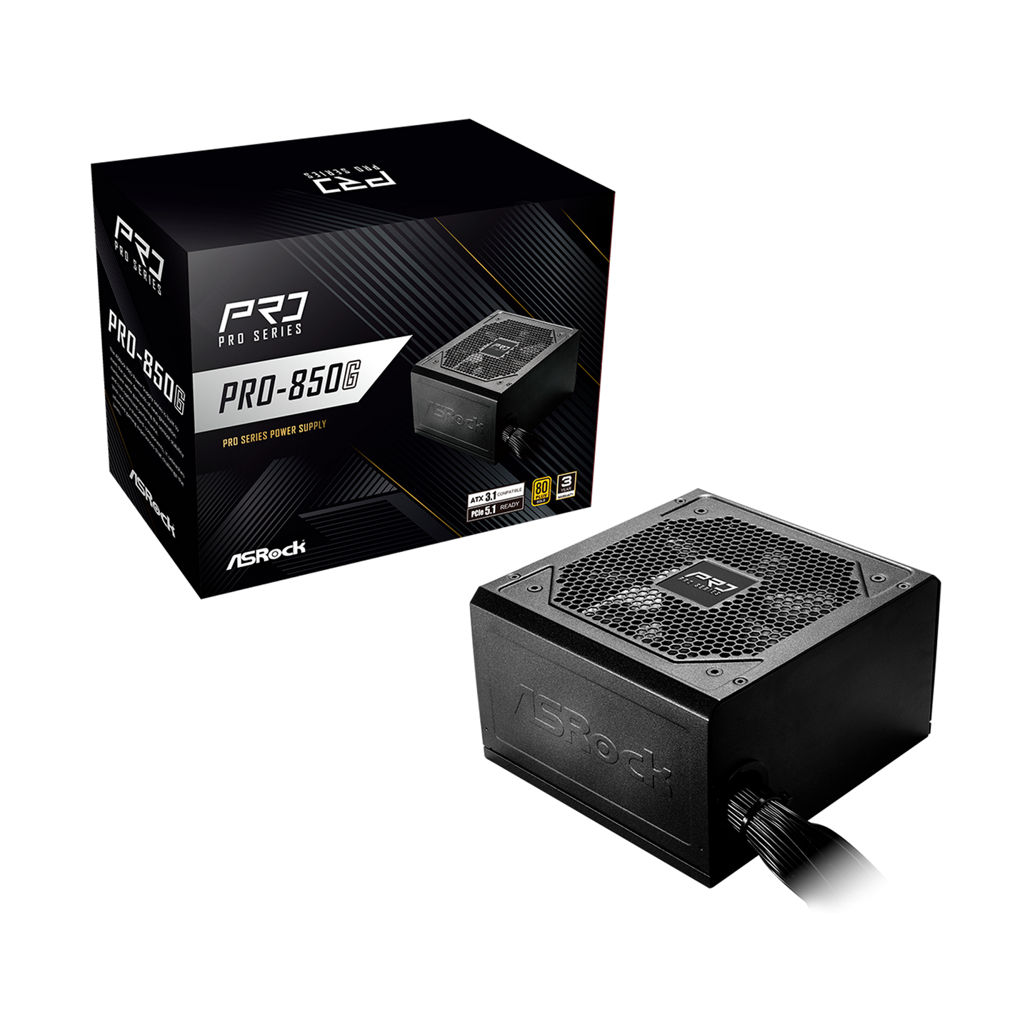 FUENTE DE PODER ASROCK 850W GAMING PRO-850G ATX 3.1