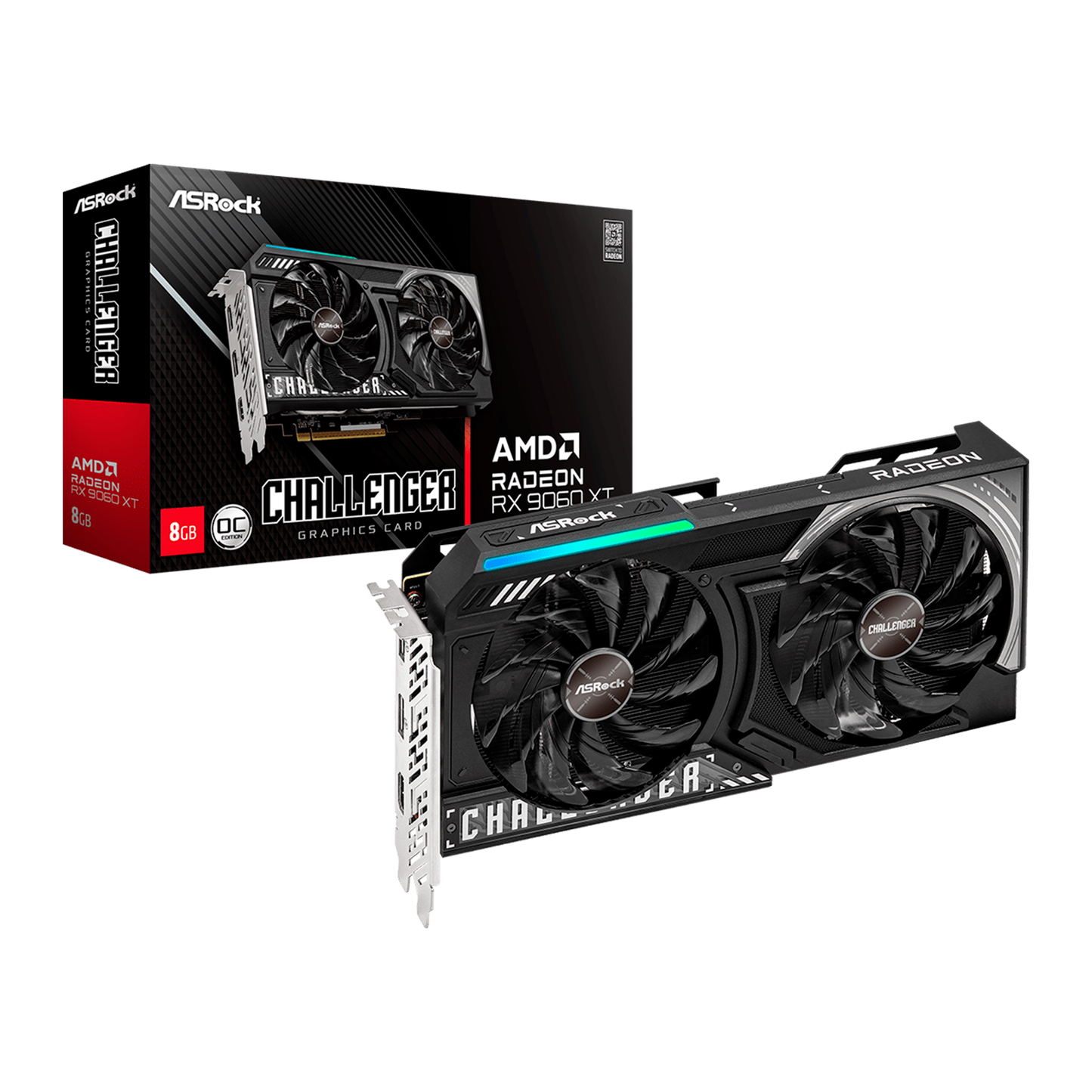 TARJETA DE VIDEO ASROCK AMD Radeon RX 9060 XT CHALLENGER