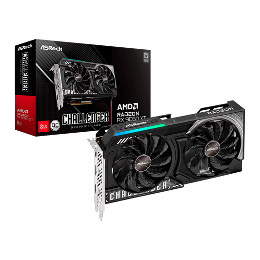 TARJETA DE VIDEO ASROCK AMD Radeon RX 9060 XT CHALLENGER