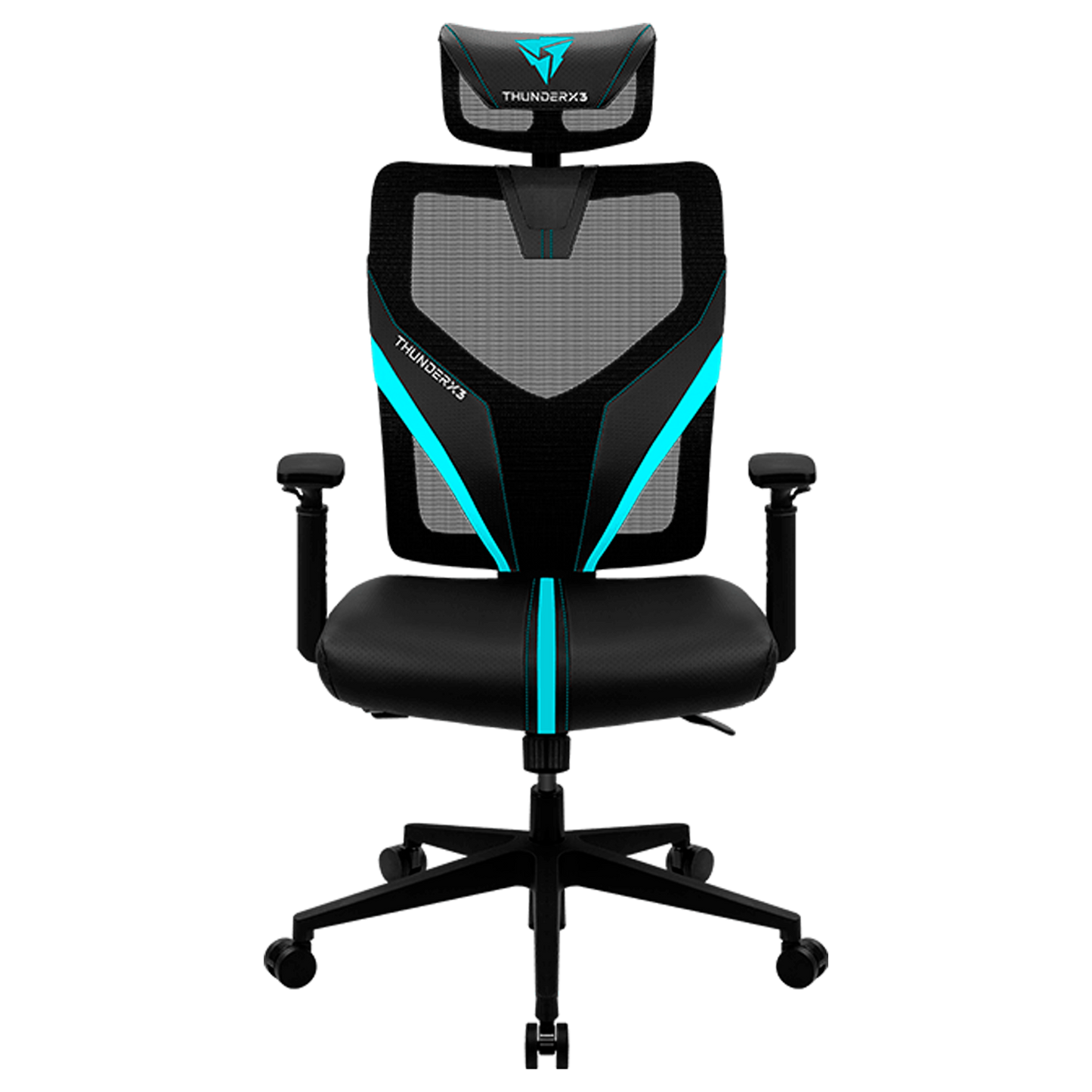 SILLA GAMER AEROCOOL GAMER YAMA 1 ERGONOMICA NEGRO AZUL