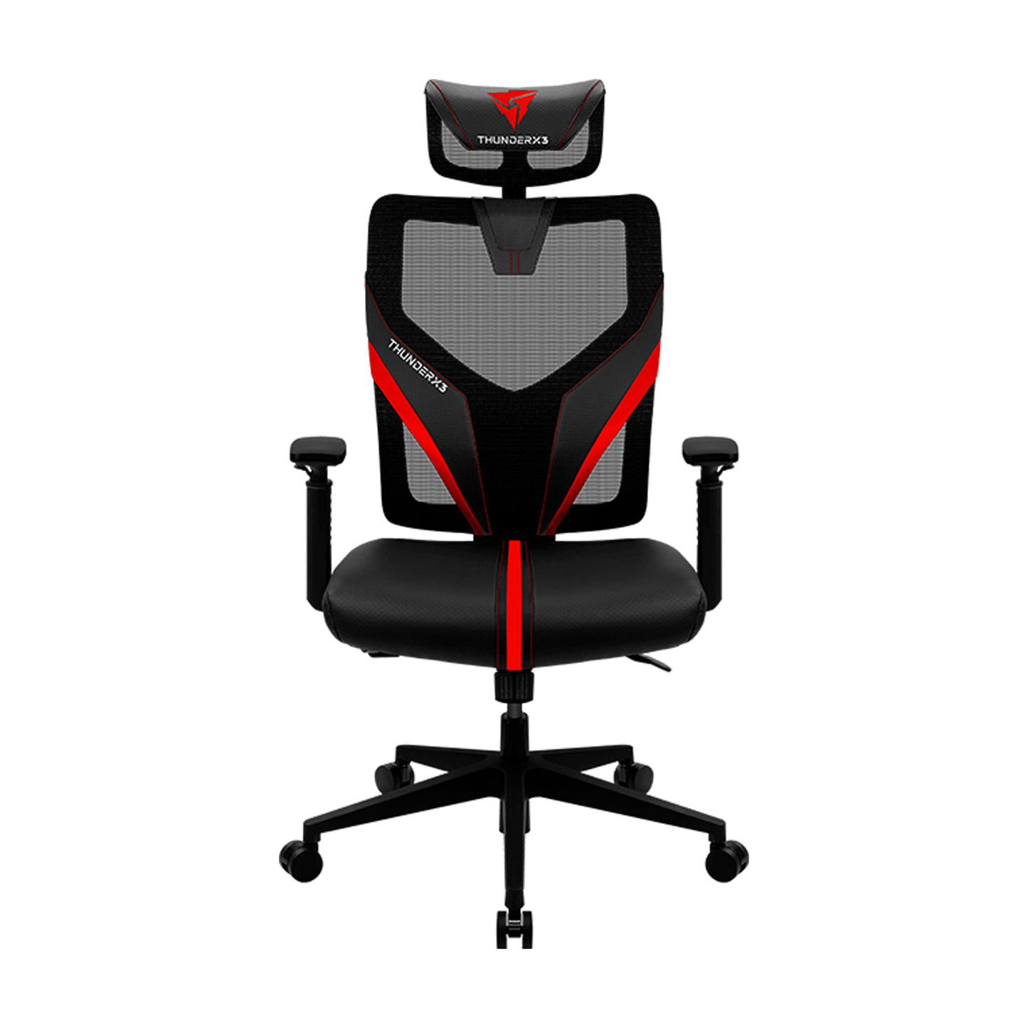 SILLA GAMER AEROCOOL GAMER YAMA 1 ERGONOMICA NEGRO ROJO