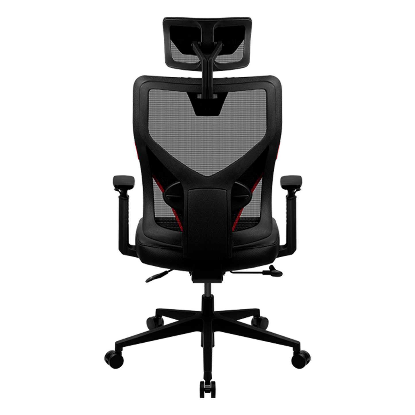 SILLA GAMER AEROCOOL GAMER YAMA 1 ERGONOMICA NEGRO ROJO