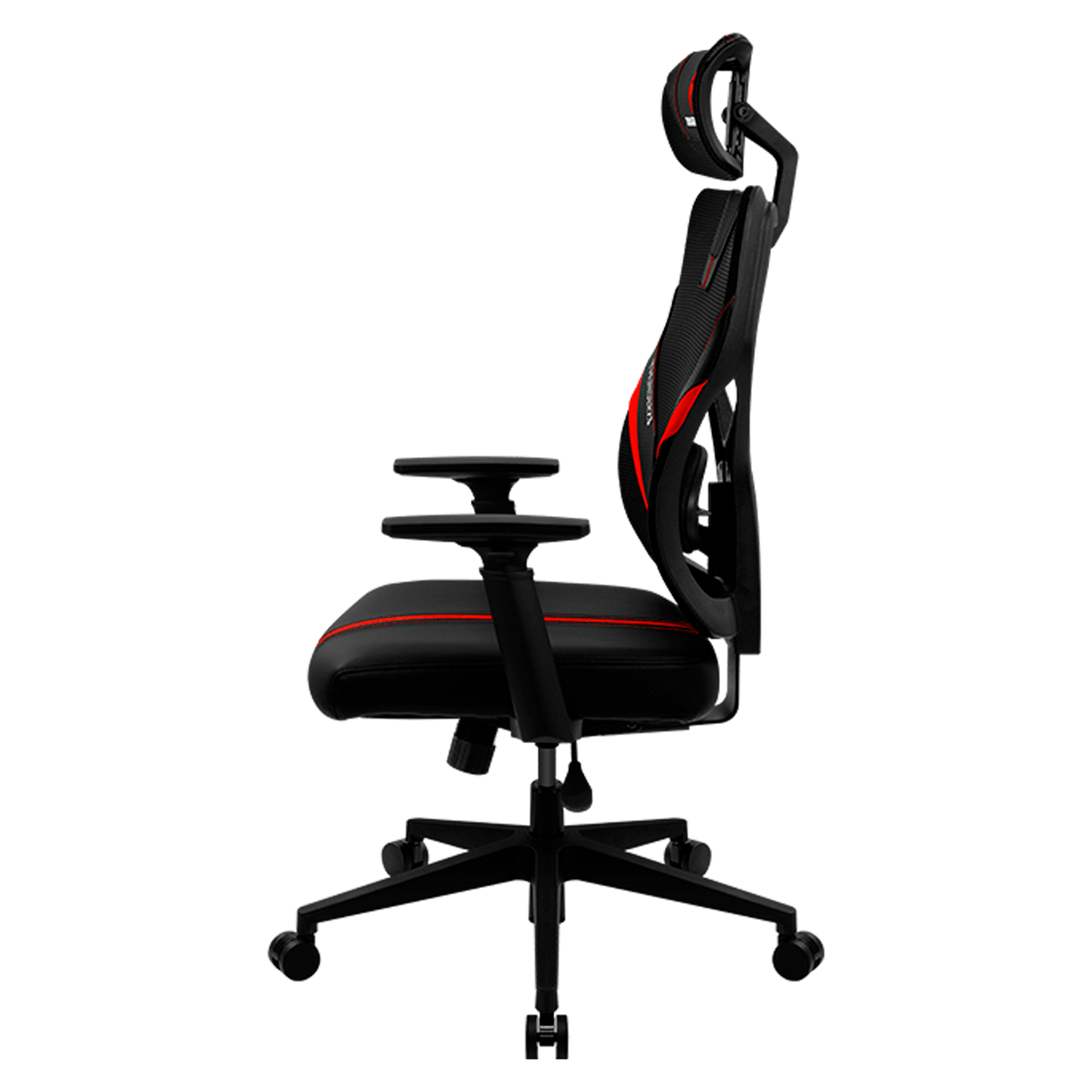 SILLA GAMER AEROCOOL GAMER YAMA 1 ERGONOMICA NEGRO ROJO
