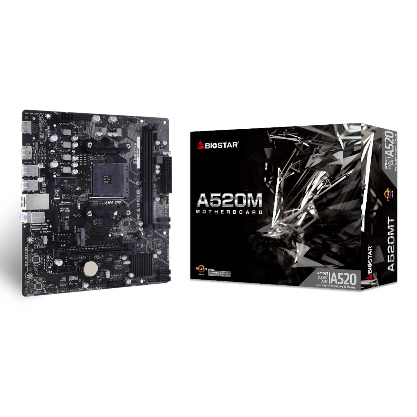 TARJETA MADRE BIOSTAR A520M AM4