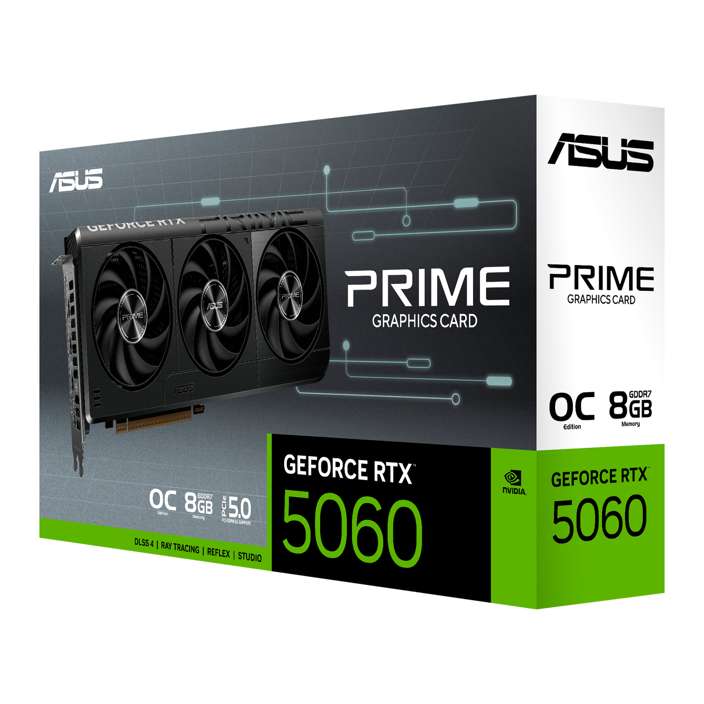 TARJETA DE VIDEO ASUS PRIME RTX 5060 8GB GDDR7
