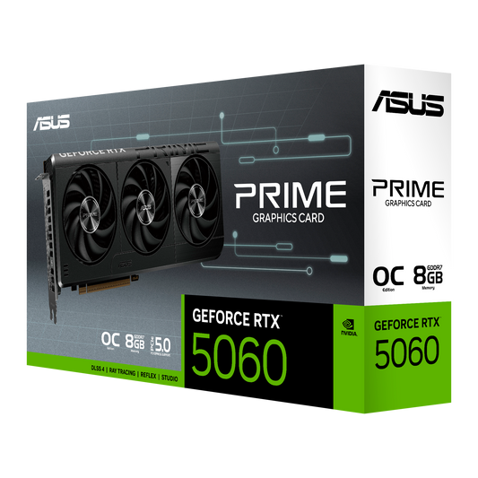 TARJETA DE VIDEO ASUS PRIME RTX 5060 8GB GDDR7