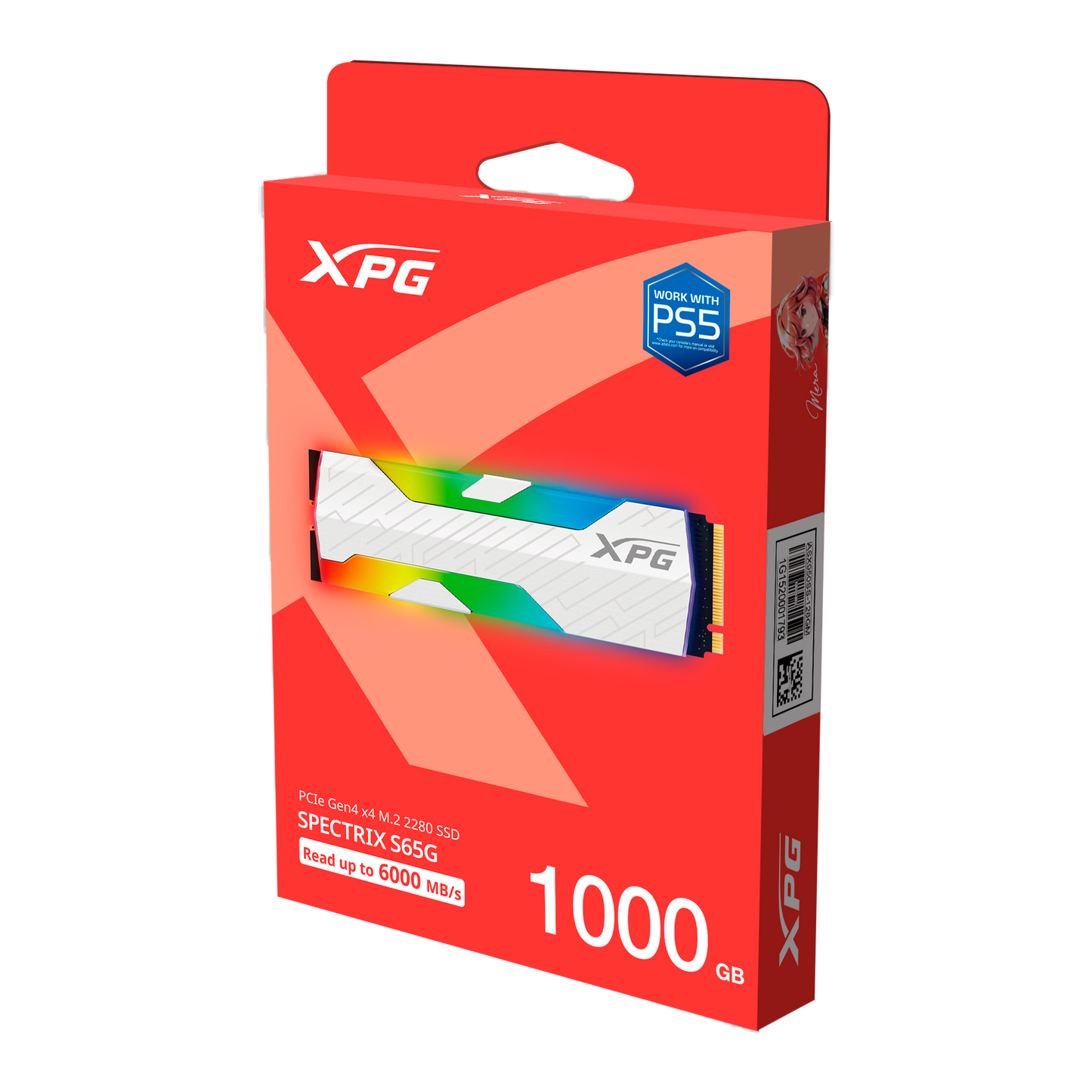 Disco M.2 1TB XPG S65G PCIe 4.0 NVMe
