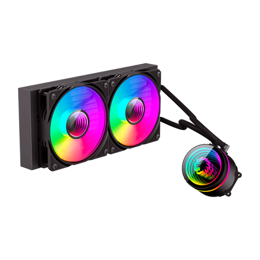 REFRIGERACION LIQUIDA GAMEMAX ICEBURG 240 NEGRA
