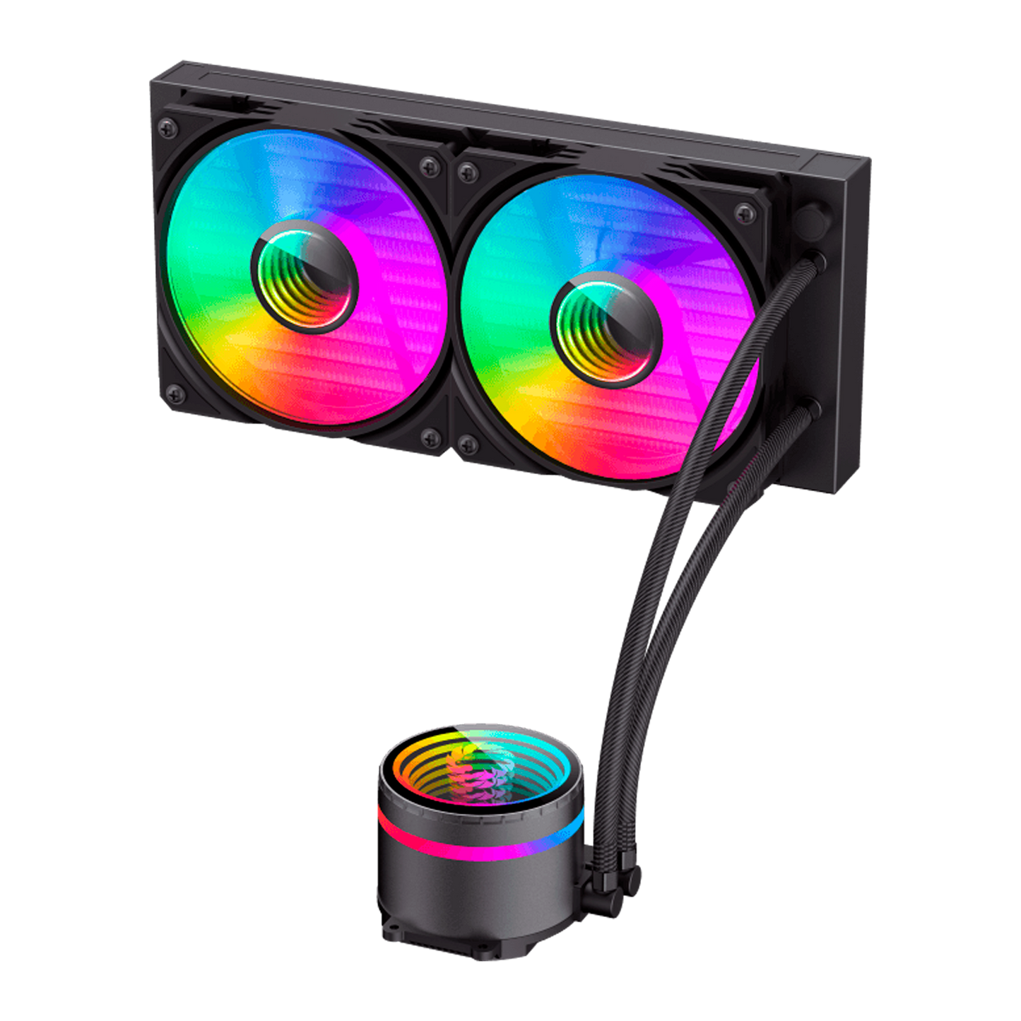 REFRIGERACION LIQUIDA GAMEMAX ICEBURG 240 NEGRA
