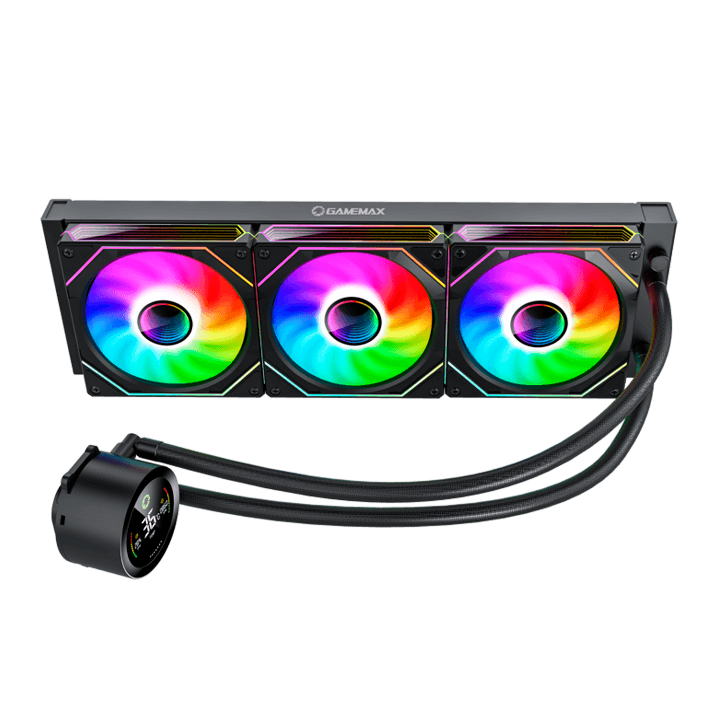 REFRIGERACION LIQUIDA GAMEMAX ICEBURG 360 DIGITAL ARGB NEGRO