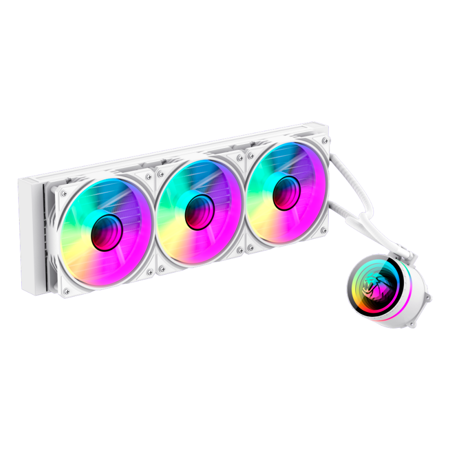 REFRIGERACION LIQUIDA GAMEMAX ICEBURG 360 INFINITY BLANCA