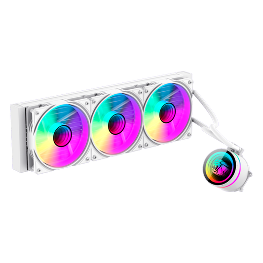 REFRIGERACION LIQUIDA GAMEMAX ICEBURG 360 INFINITY BLANCA