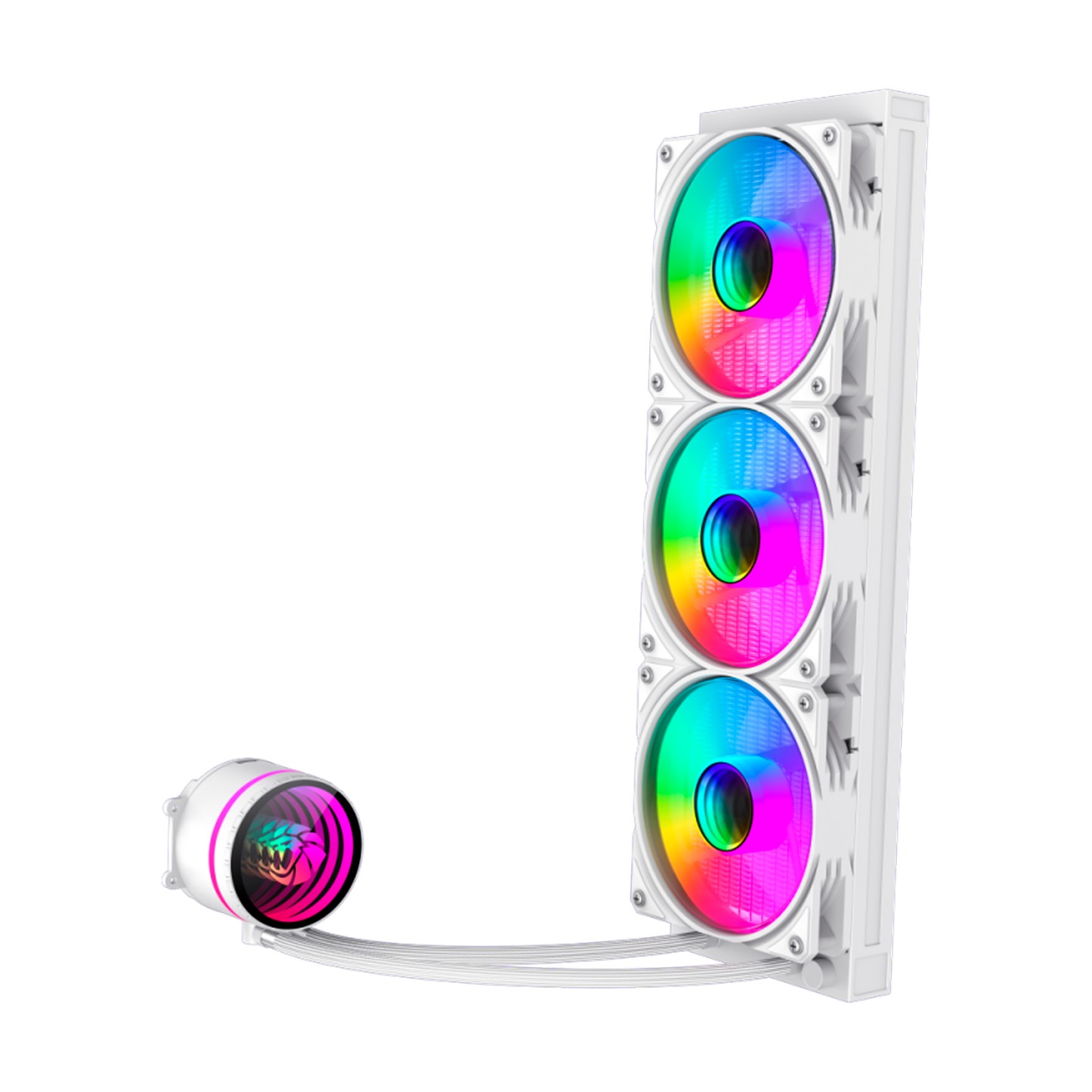 REFRIGERACION LIQUIDA GAMEMAX ICEBURG 360 INFINITY BLANCA