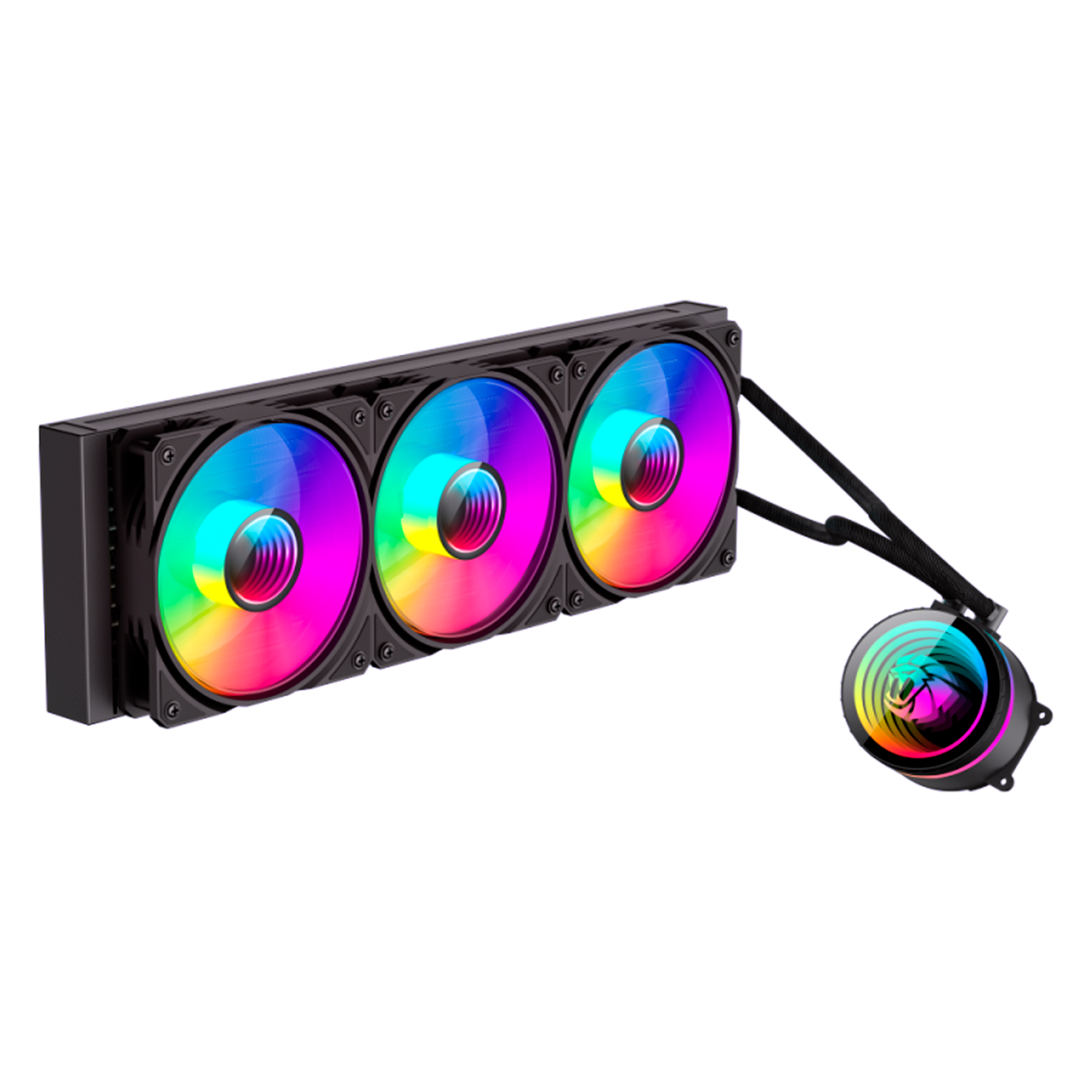 REFRIGERACION LIQUIDA GAMEMAX ICEBURG 360 INFINITY NEGRA