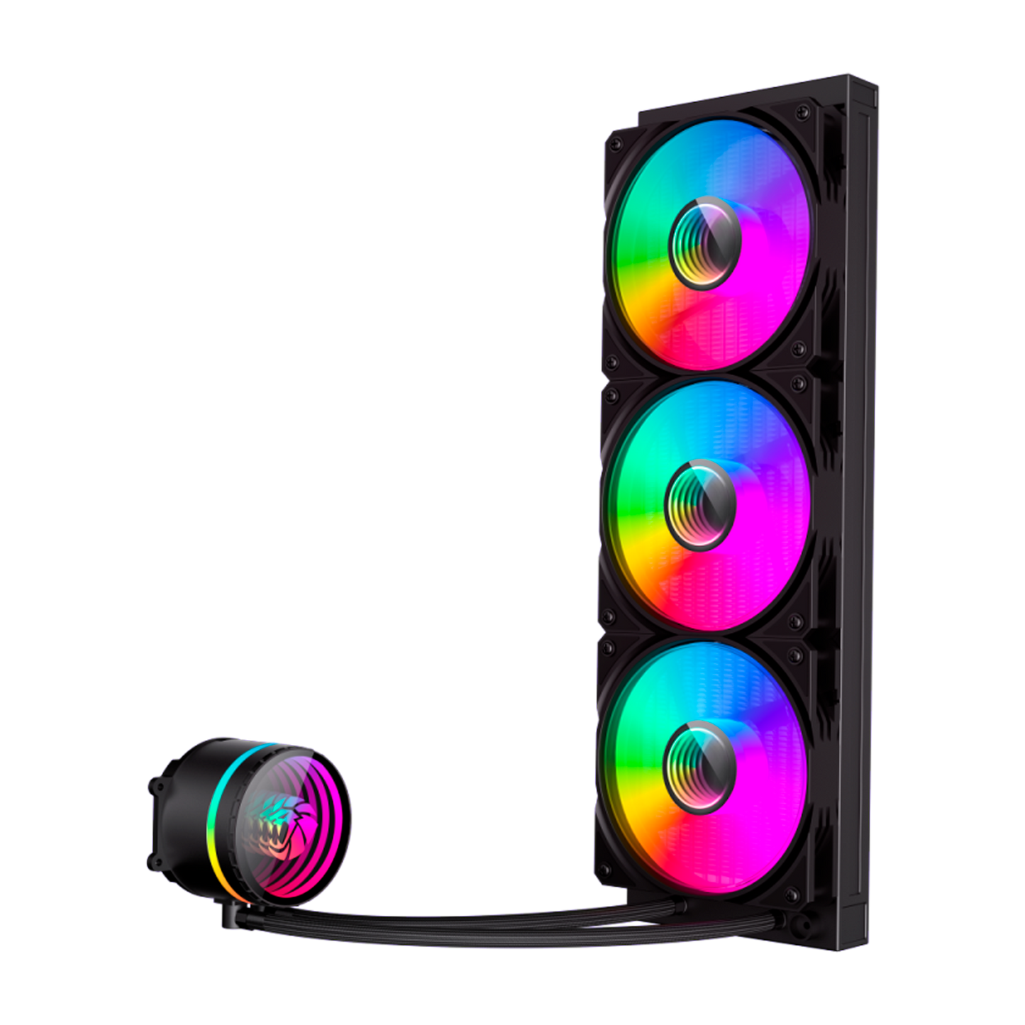 REFRIGERACION LIQUIDA GAMEMAX ICEBURG 360 INFINITY NEGRA